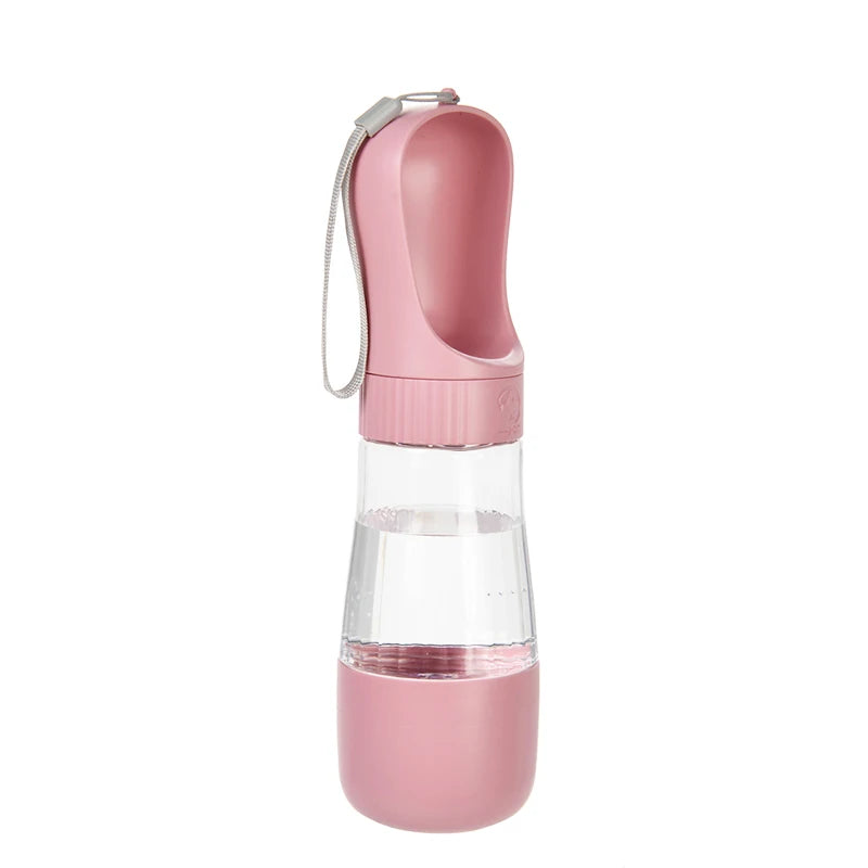 Draagbare Honden Drinkfles + Voedselcontainer